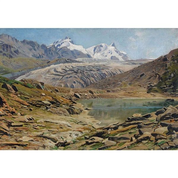 Le Lac Vert (glacier De Findelen) - view 1