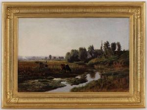 Paysage Anime, Vaches Au Paturage Paysage Anime, Vaches Au Paturage
