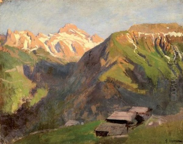 Pointe Percee, Effet Du Soir, Reposoir (savoie) - view 1