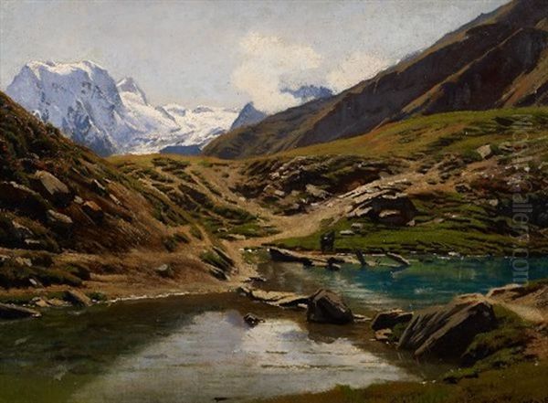 Le Lac Bleu - Arolla Valais - view 1