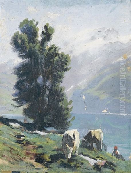 Engstlensee Mit Titlis - view 1