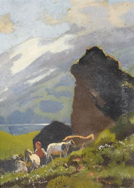 Etude A Engstlenalp - view 1