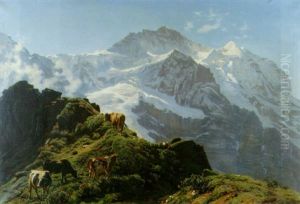 La Jungfrau by Albert Lugardon