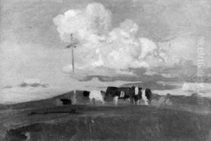 Landschaft Mit Kuhen Bei Greyerz thumbnail