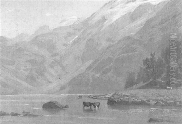 Der Engstlensee Im Sustengebiet - view 1
