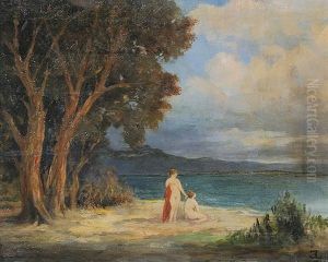 Badende Frauen Am Sudlichen Meer Badende Frauen Am Sudlichen Meer