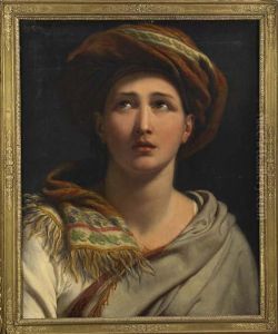 Jeune Homme Au Turban De Cachemire