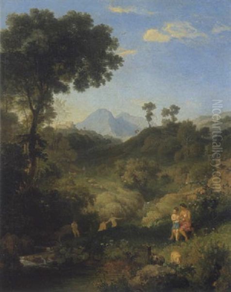 Bergidyll Aus Dem Sabinergebirge - view 1
