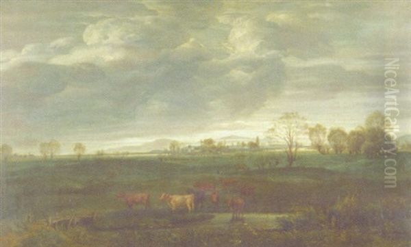 Weite Landschaft Mit Vieh - view 1