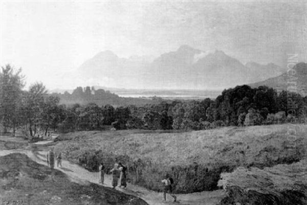 Chiemseelandschaft - view 1