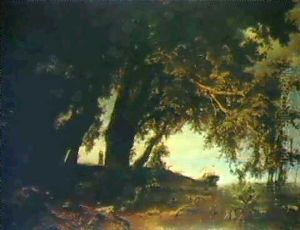 Nymphen An Einem Waldsee Nymphen An Einem Waldsee
