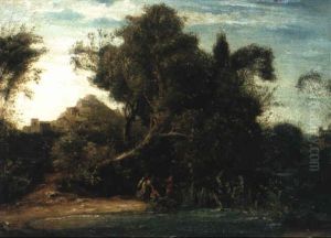 Die Auffindung Des Moses by Emil Lugo