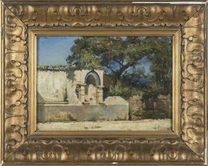 Vue D'une Maison Au Maroc by Ferdinand-Jean Luigini