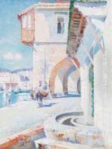 Le Port D'alger by Ferdinand-Jean Luigini