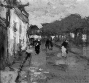 Paris Street Scene Paris Street Scene