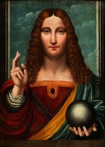 Segnender Christus by Bernardino Luini