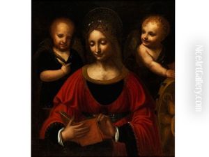 Heilige Katharina by Bernardino Luini
