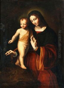 Maria Mit Jesuskind by Bernardino Luini