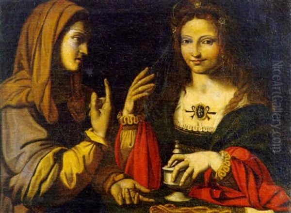 La Vergine Indica Alla Maddalena La Vita Contemplativa - view 1