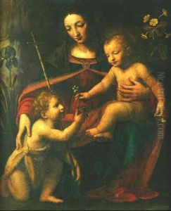 La Vierge Et L'enfant Avec Saint Jean-baptiste La Vierge Et L'enfant Avec Saint Jean-baptiste