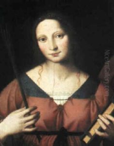 Saint Catherine by Bernardino Luini