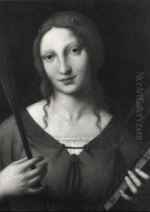 Die Heilige Katharina Von Alexandria by Bernardino Luini
