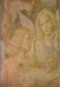 Music-making Angels-a Fragment by Bernardino Luini