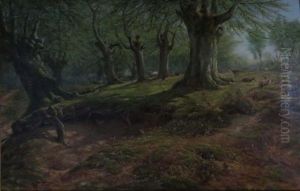 Burnham Woods by William Snr Luker