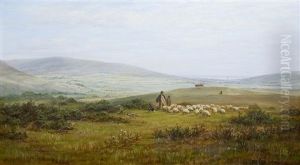 The Marshes (+ The Downs; Pair) by William Snr Luker