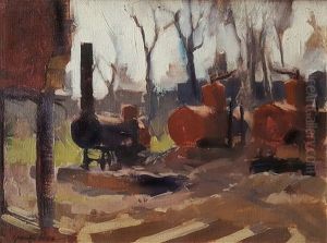 Le Serment Des Combattants by George Luks