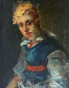 Le Serment Des Combattants by George Luks
