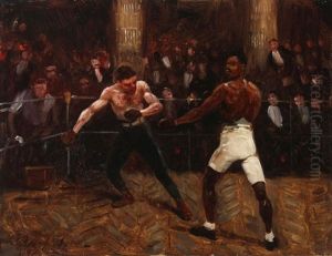 The Boxing Match by George Luks