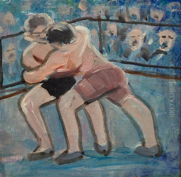The Wrestlers - view 1