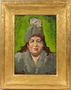 Portrait Of Woman by George Luks