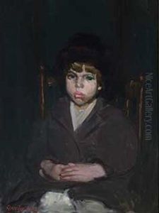 Portrait Of A Boy by George Luks