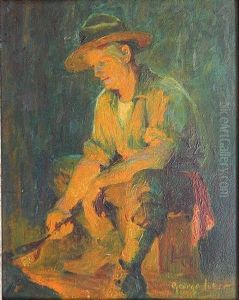 The Scout Master by George Luks