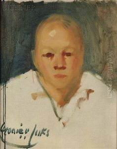 Portrait Of A Clown Without Face Paint