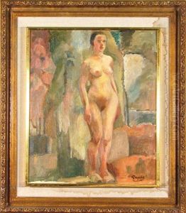 Standing Nude by George Luks
