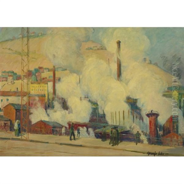 Industrial Scene, Pottsville, Pennsylvania - view 1