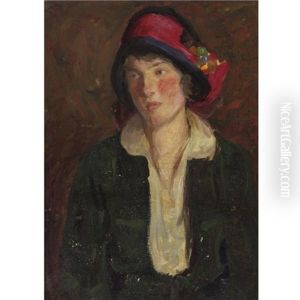 Portrait Of A Woman by George Luks