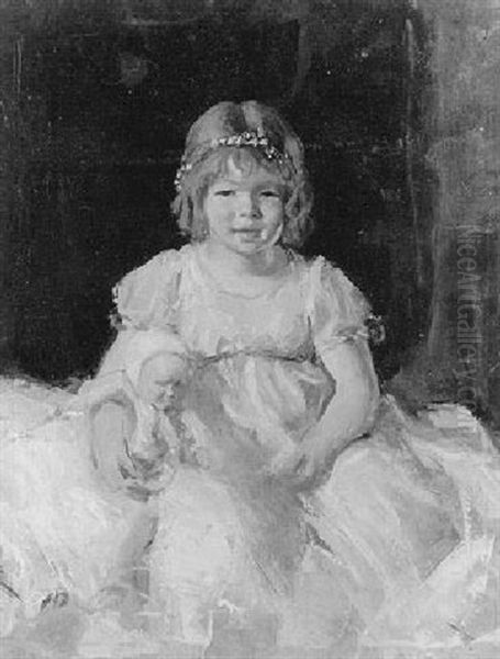 Young Girl And Her Doll - view 1