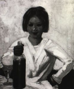 The Clown's Daughter by George Luks