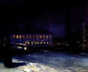 Copley Square by George Luks