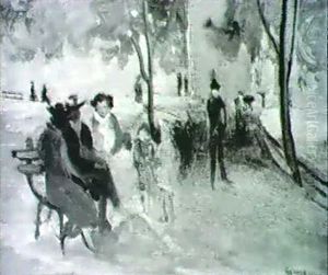 In The Park by George Luks