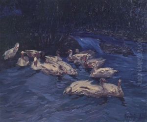 Wild Geese by George Luks