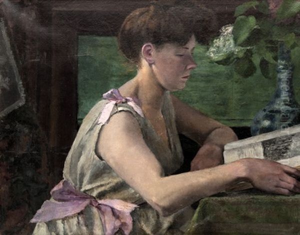 Jeune Femme Lisant - view 1