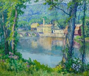 Along The River, C. 1923 Along The River, C. 1923