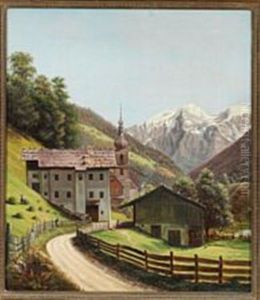 Spring Day In Ramsau by Bernt Lund
