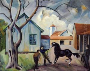 Hesten Taemmes by Bjarne Lund