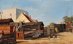 Hjornet Af Den Gamle Kastelsvej by Carl Ove Julian Lund